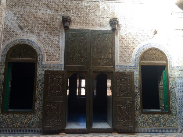 Interior de la kasbah de Telouet