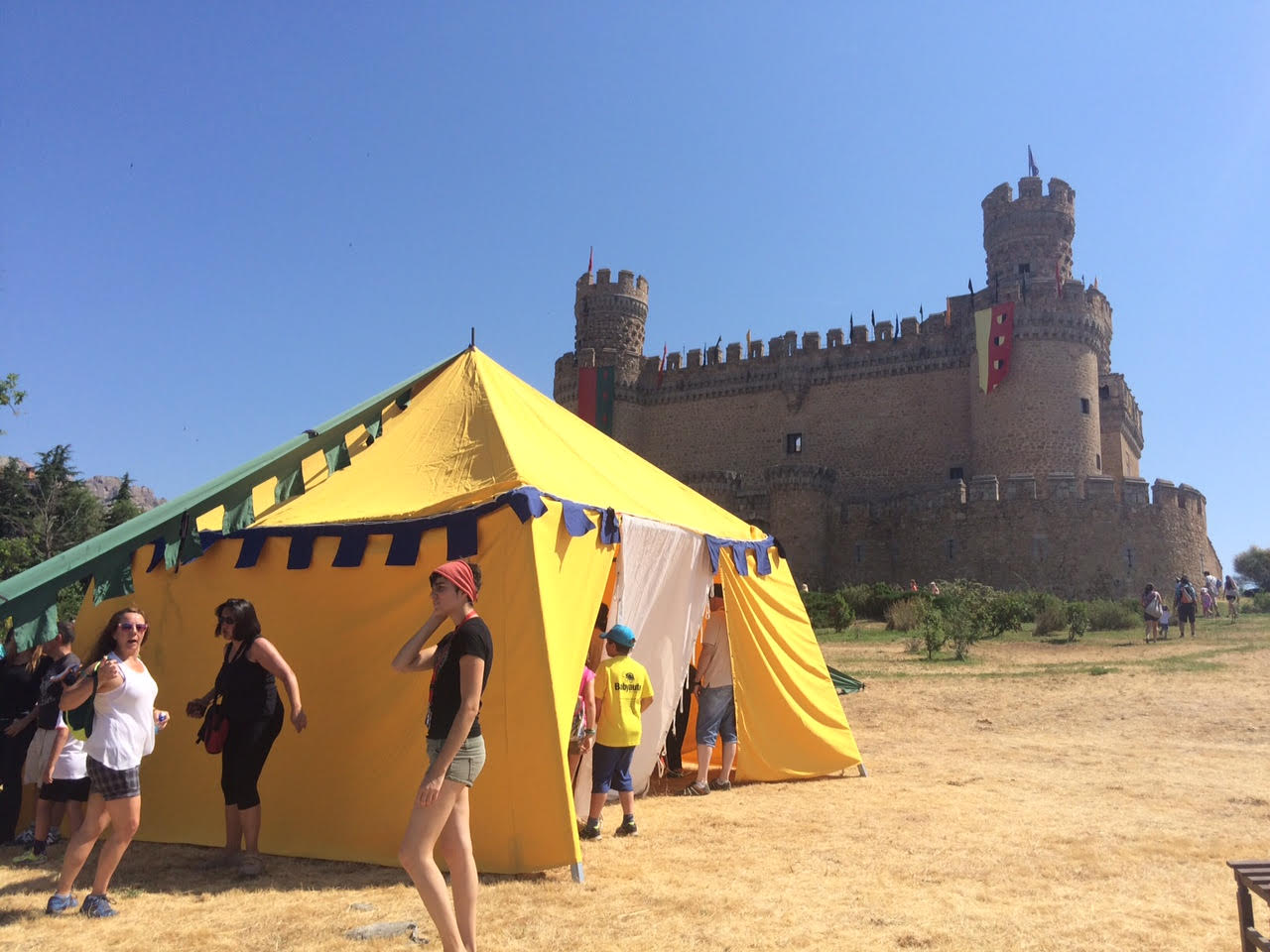Fin de semana medieval en el Castillo de Manzanares el Real (Madrid)