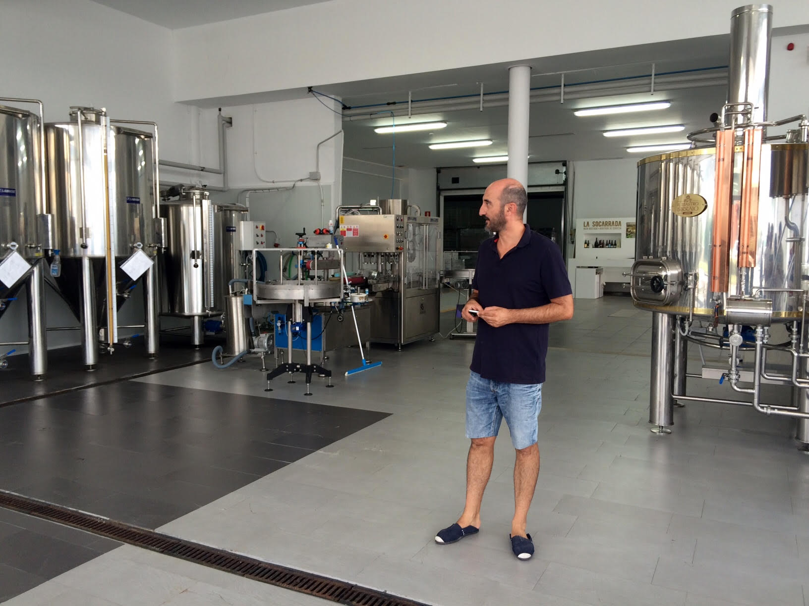 Visita a la fábrica de cerveza artesanal La Socarrada (Xátiva)